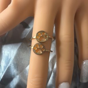 2 Pack Paw Rings
